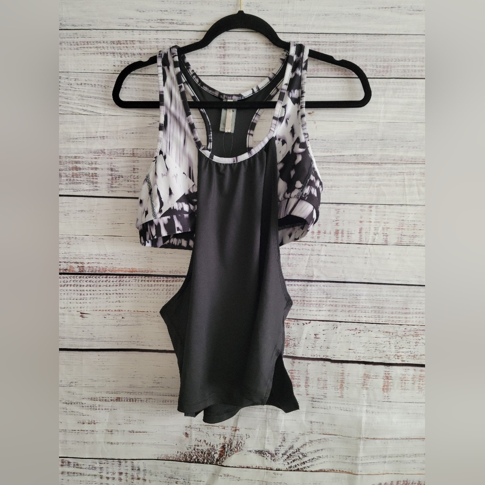 Mono B L Razor back cut out Bra Tank